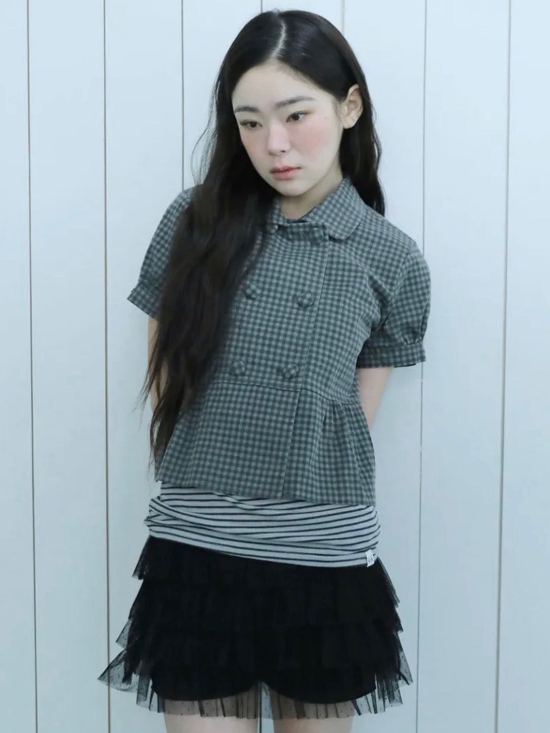 【Uglyshadow】DOUBLE BLOUSE JACKET