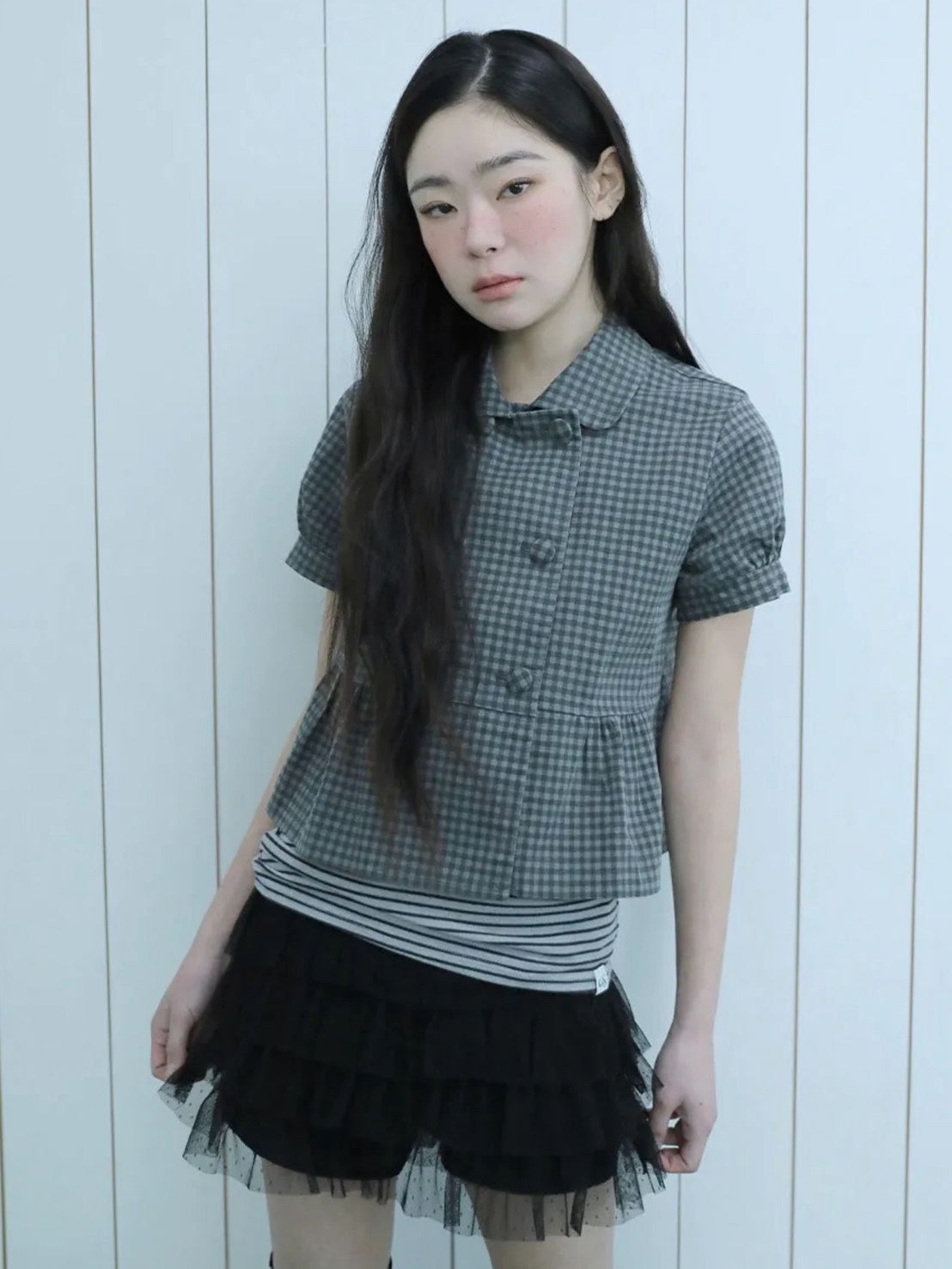 【Uglyshadow】DOUBLE BLOUSE JACKET