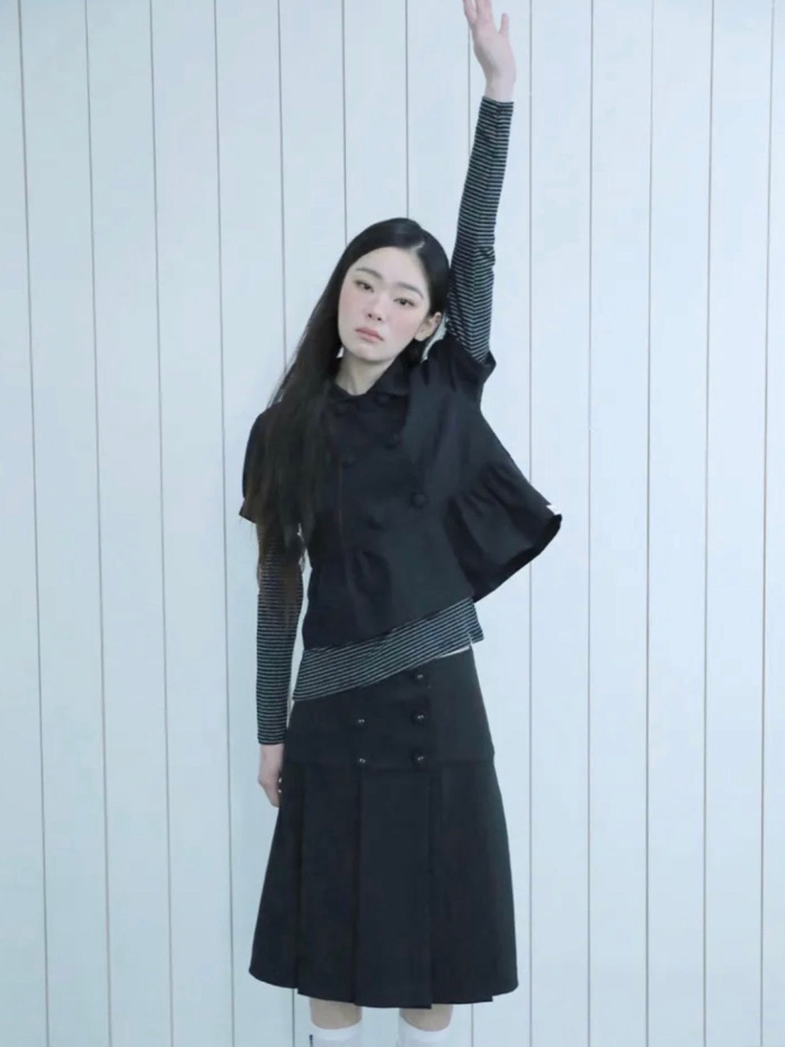 【Uglyshadow】DOUBLE BLOUSE JACKET