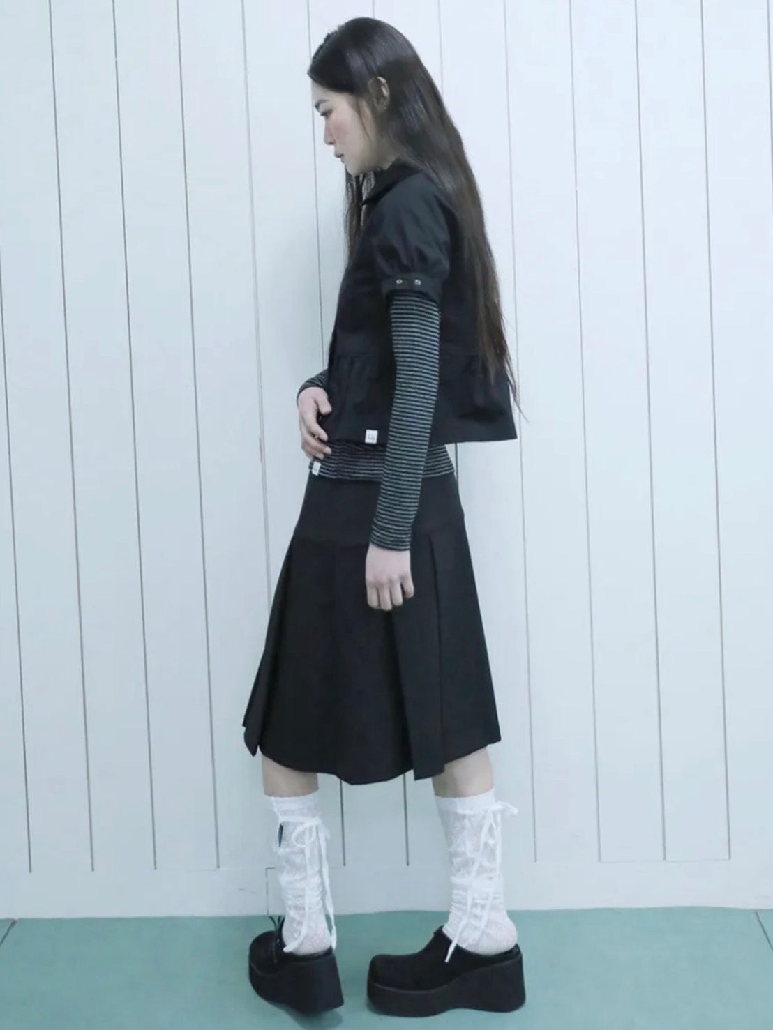 【Uglyshadow】DOUBLE BLOUSE JACKET