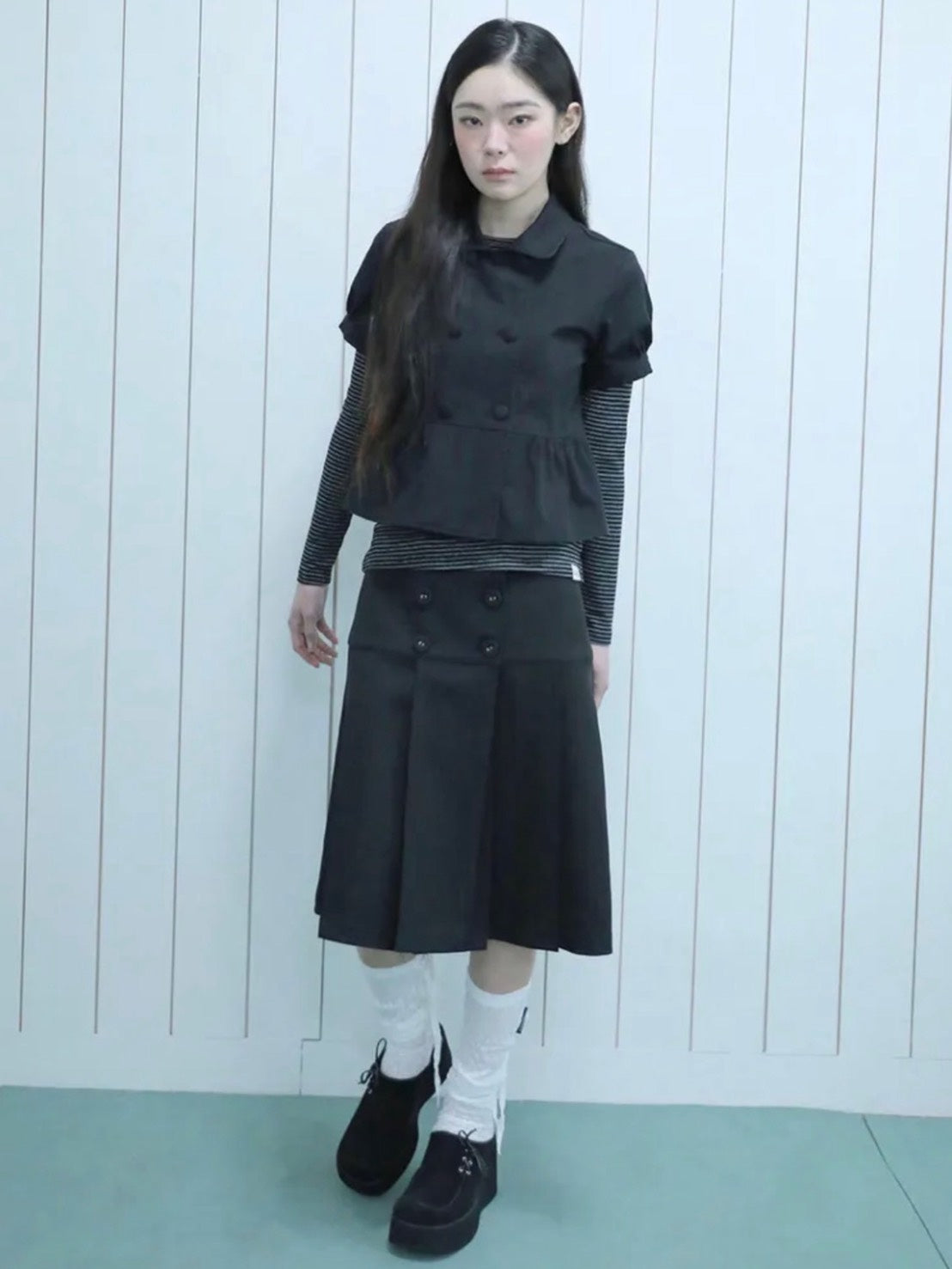 【Uglyshadow】DOUBLE BLOUSE JACKET