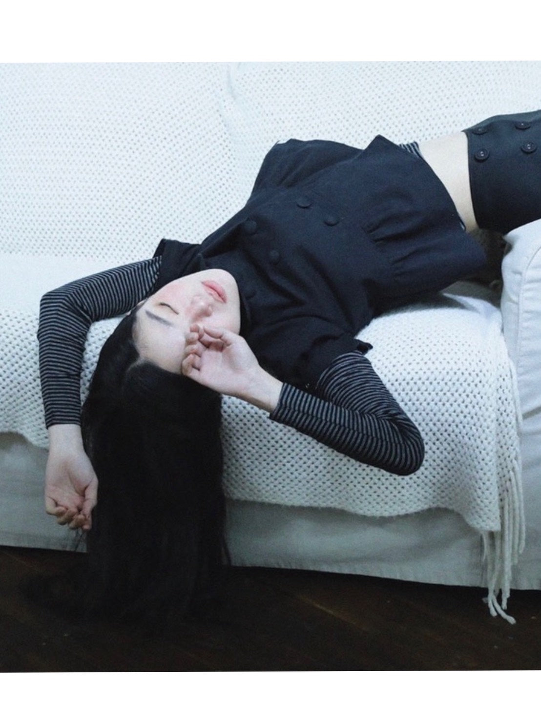 3/22 20:00発売【Uglyshadow】DOUBLE BLOUSE JACKET