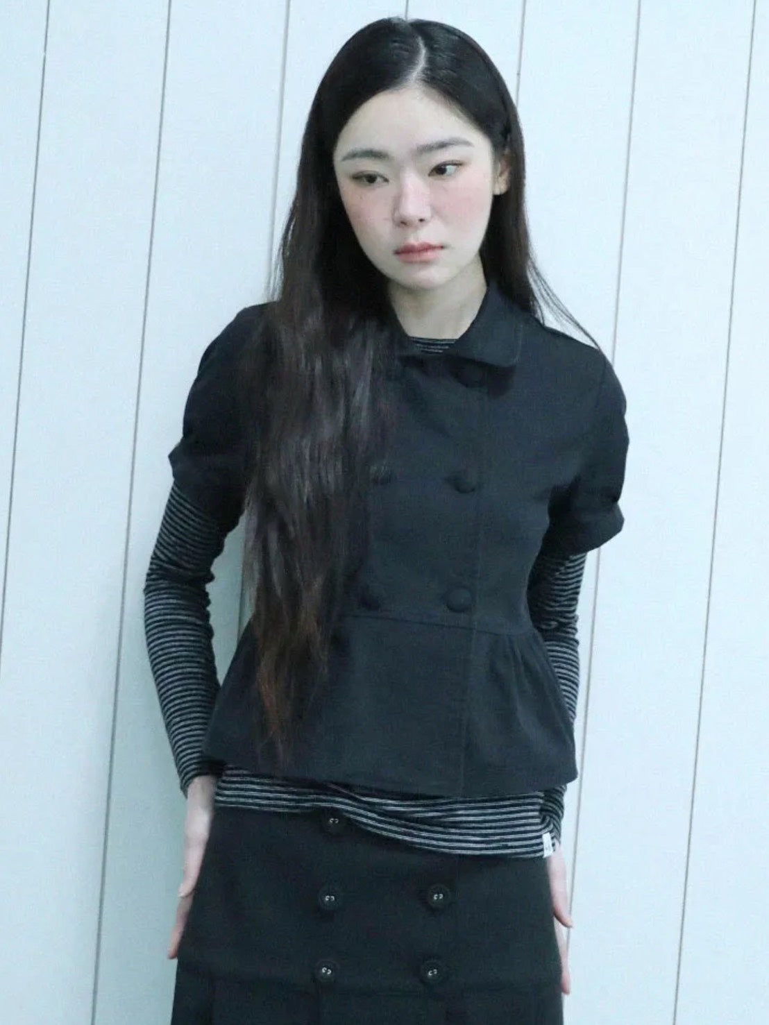 【Uglyshadow】DOUBLE BLOUSE JACKET