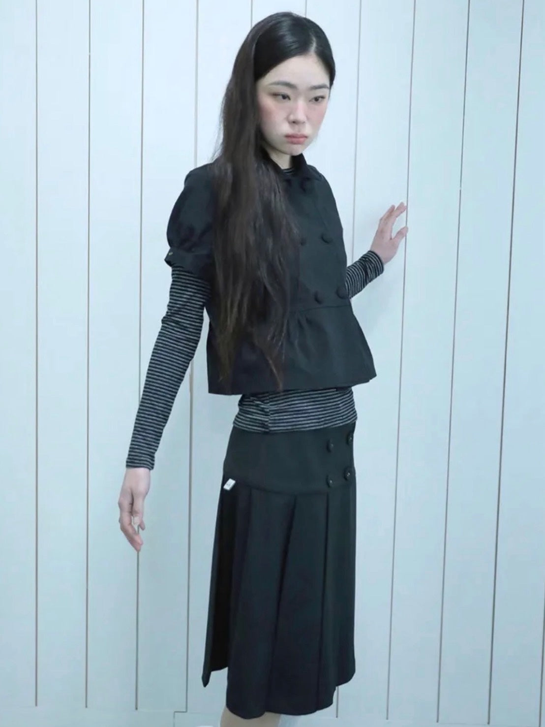 【Uglyshadow】DOUBLE BLOUSE JACKET