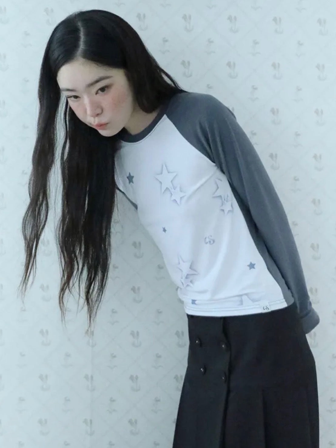 【Uglyshadow】STAR RAGLAN T-SHIRT