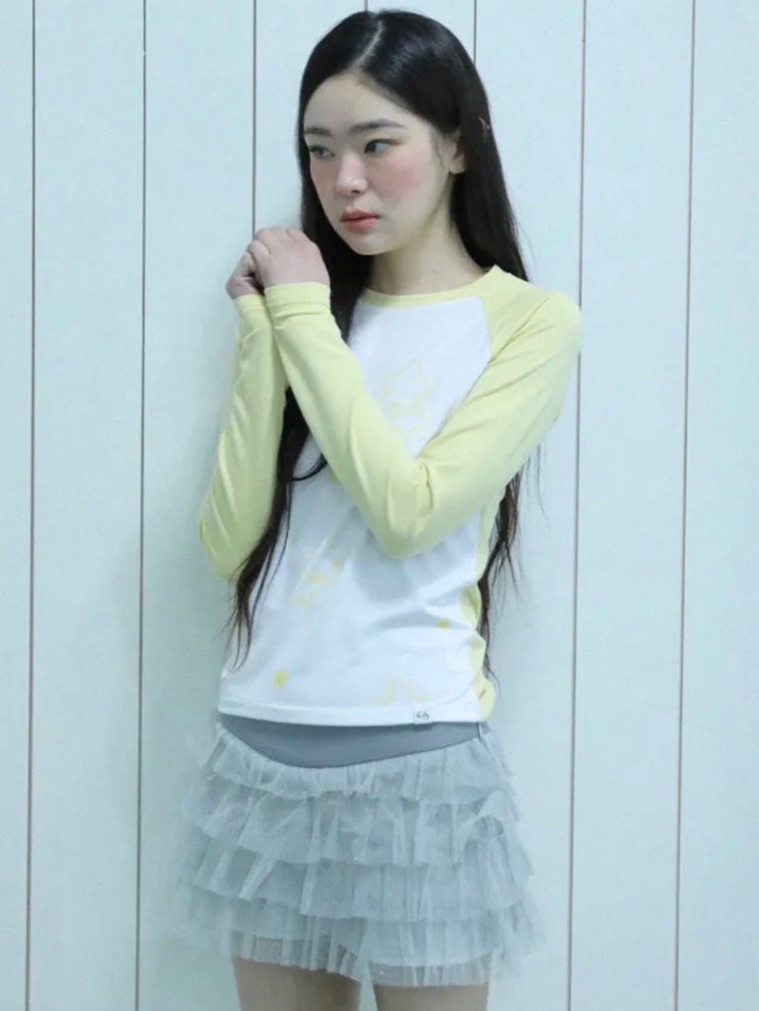 【Uglyshadow】STAR RAGLAN T-SHIRT