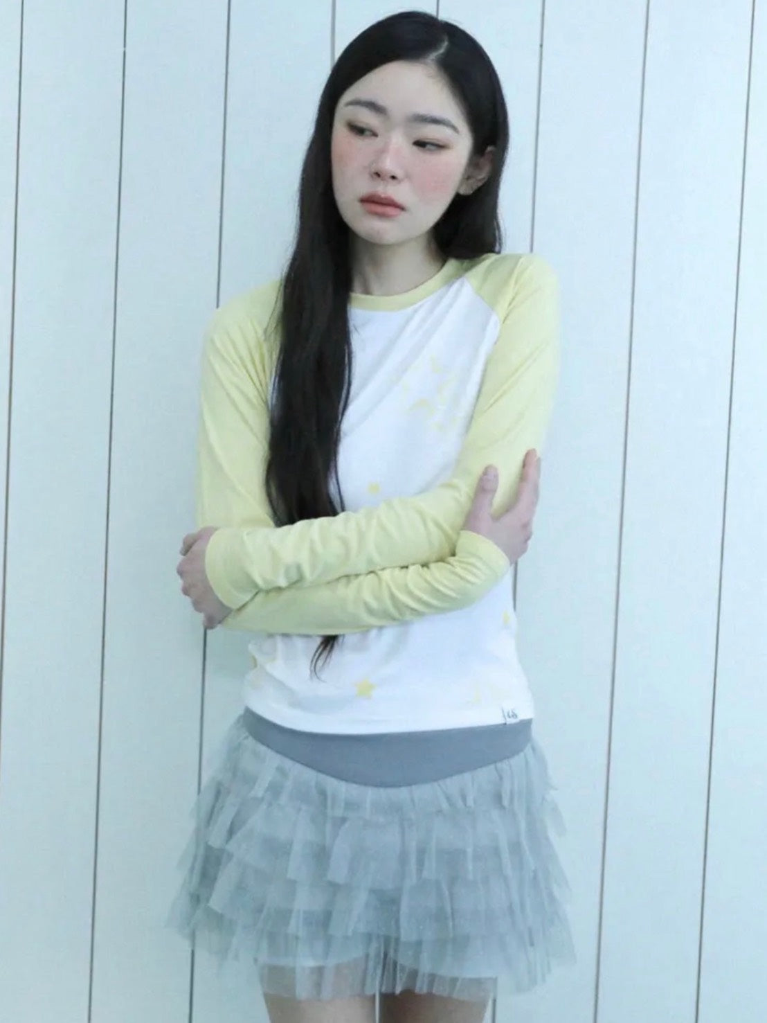 【Uglyshadow】STAR RAGLAN T-SHIRT