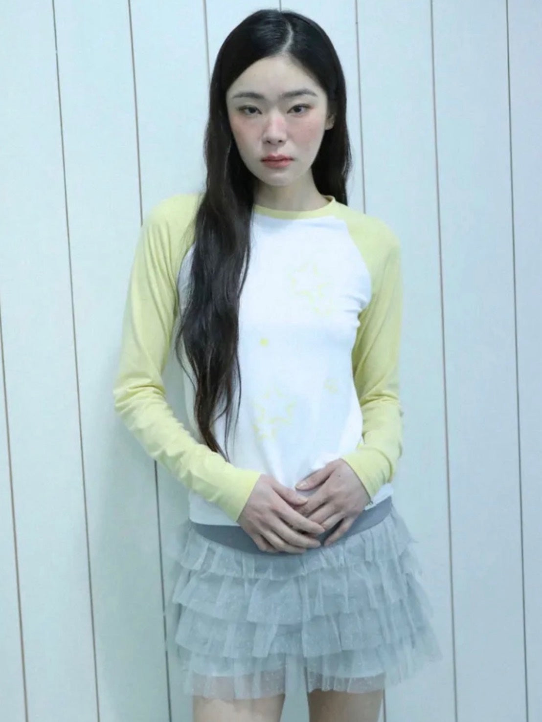 【Uglyshadow】STAR RAGLAN T-SHIRT