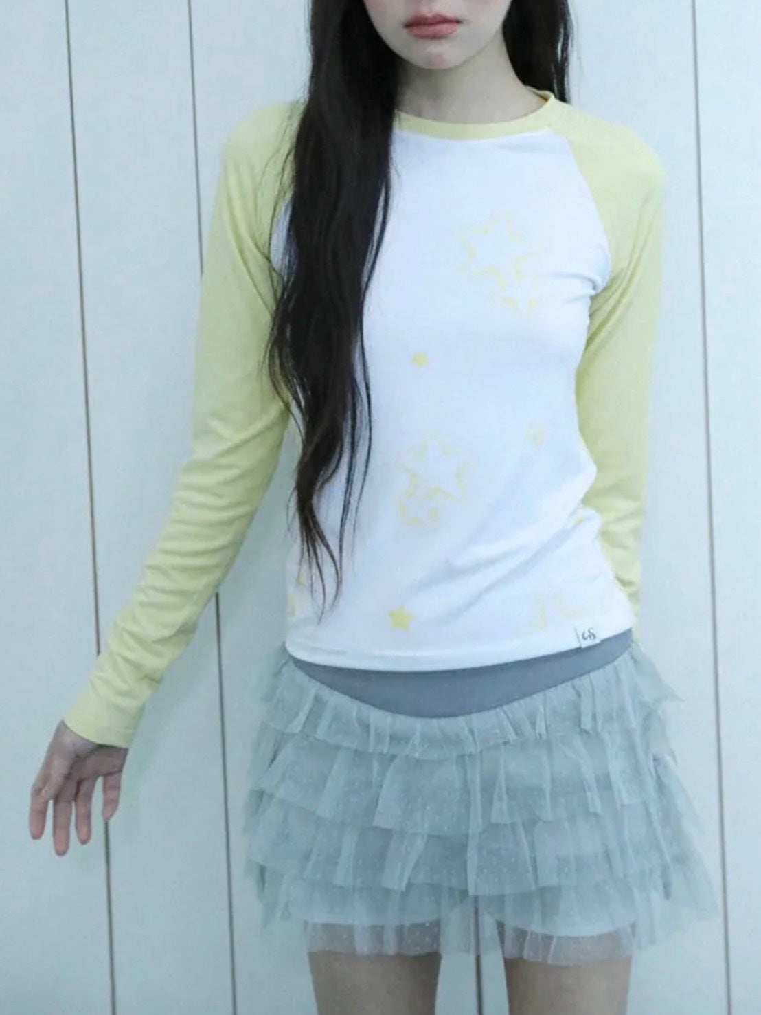 【Uglyshadow】STAR RAGLAN T-SHIRT