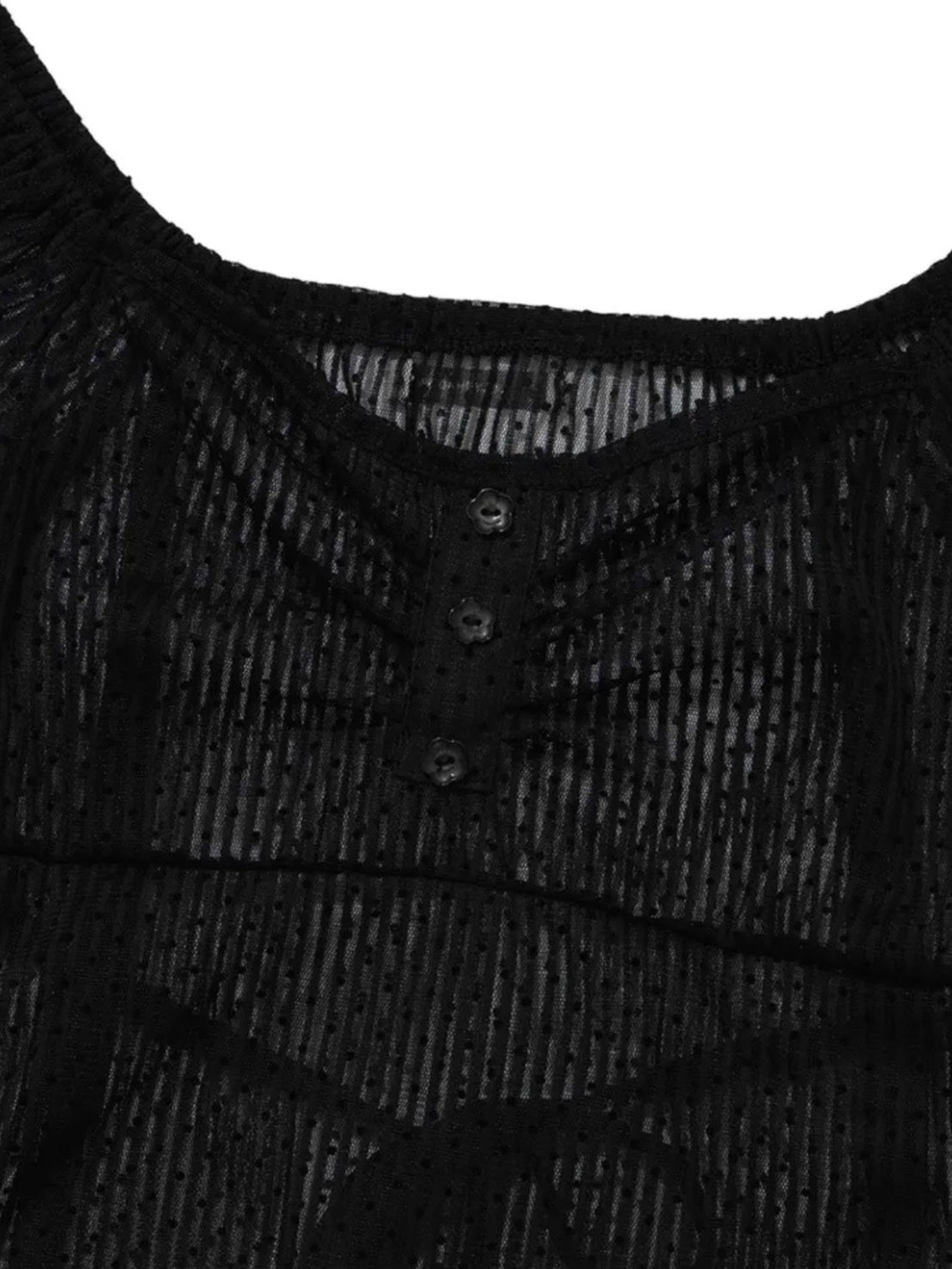 【Uglyshadow】DOT SHIRRING BLOUSE