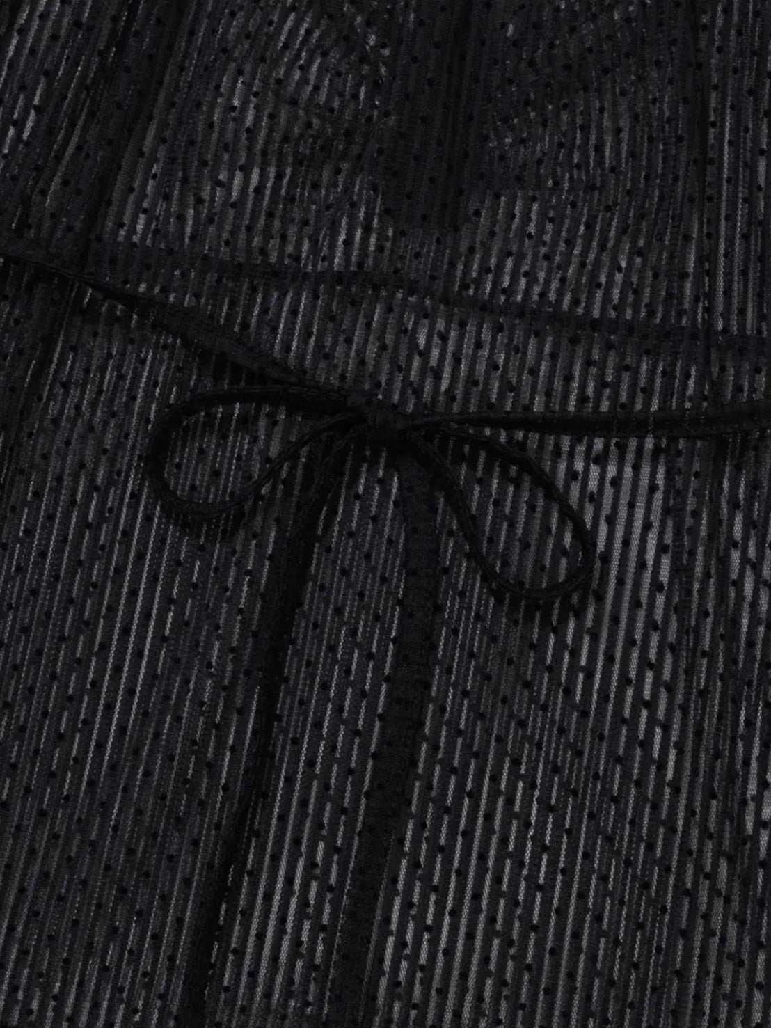 【Uglyshadow】DOT SHIRRING BLOUSE