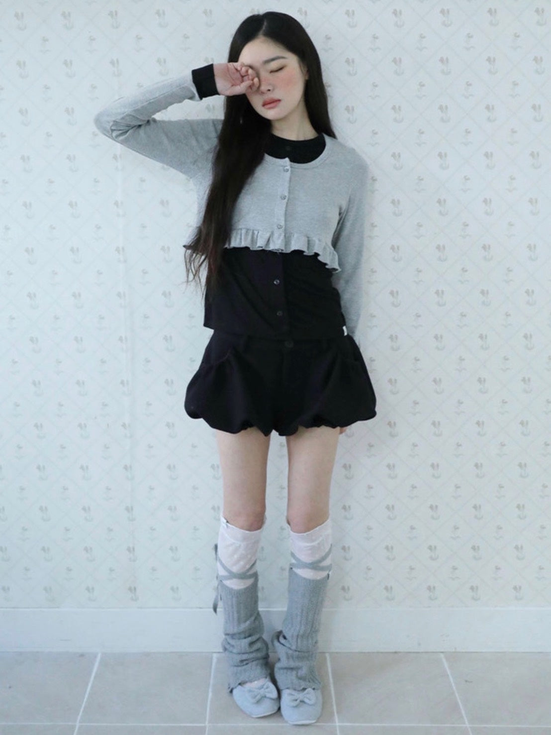 【Uglyshadow】BLOOM SHORT PANTS