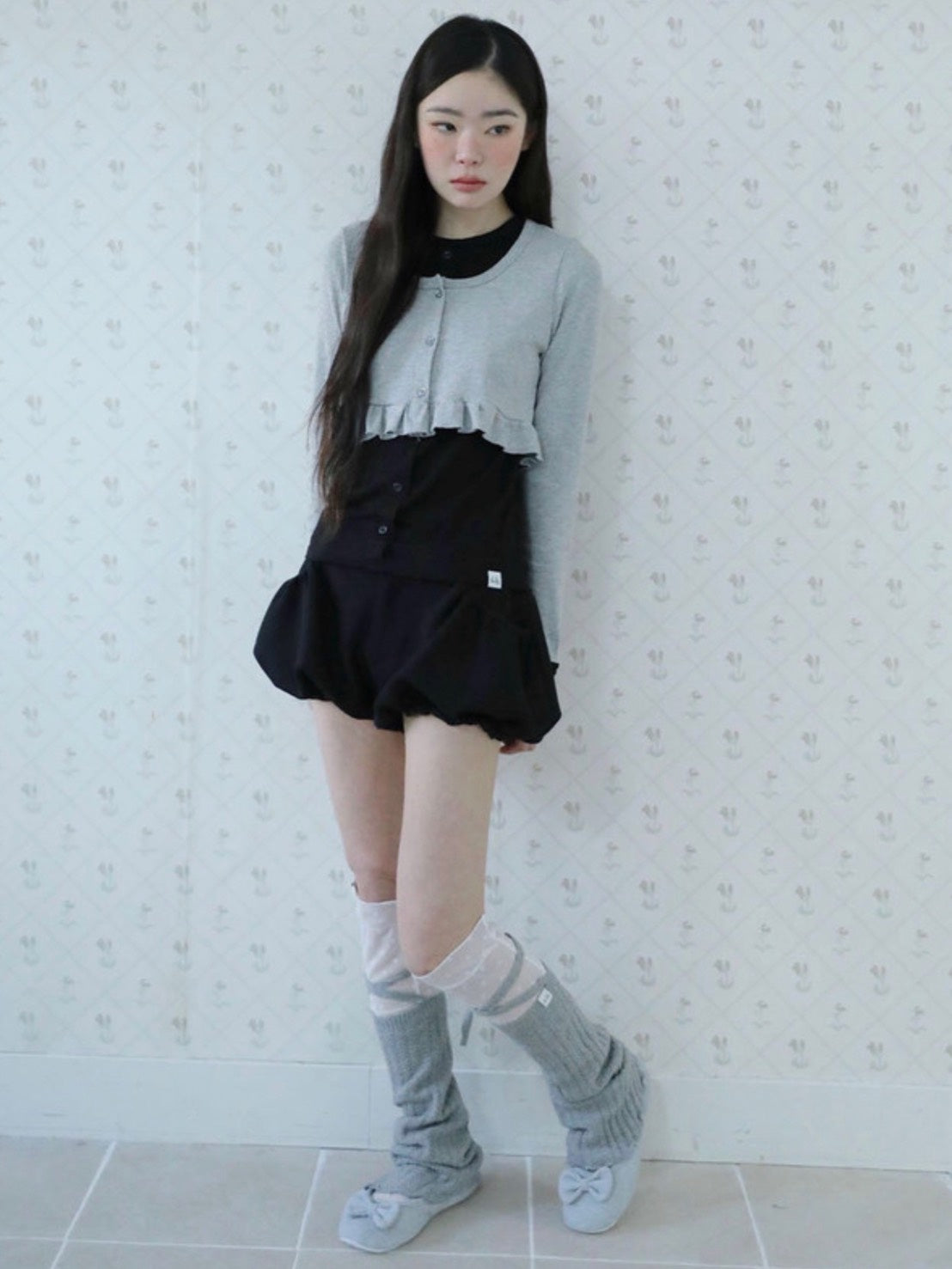 3/22 20:00発売【Uglyshadow】BLOOM SHORT PANTS