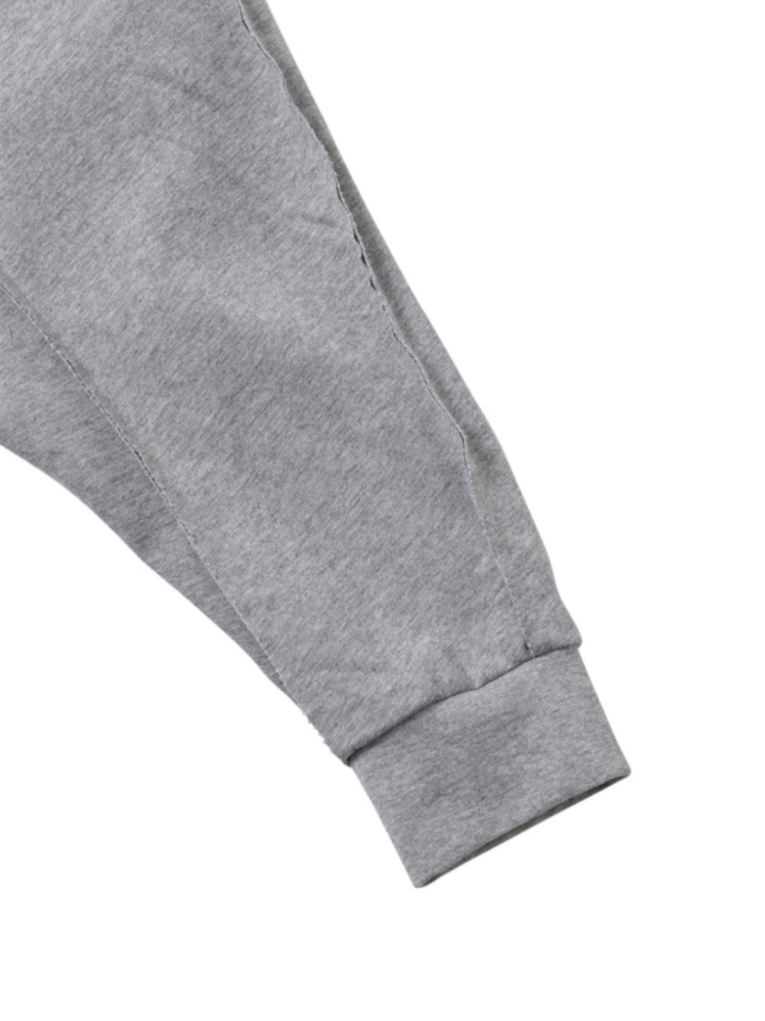 【AJOBYAJO】Raw Edge Sculpted Long Sleeve