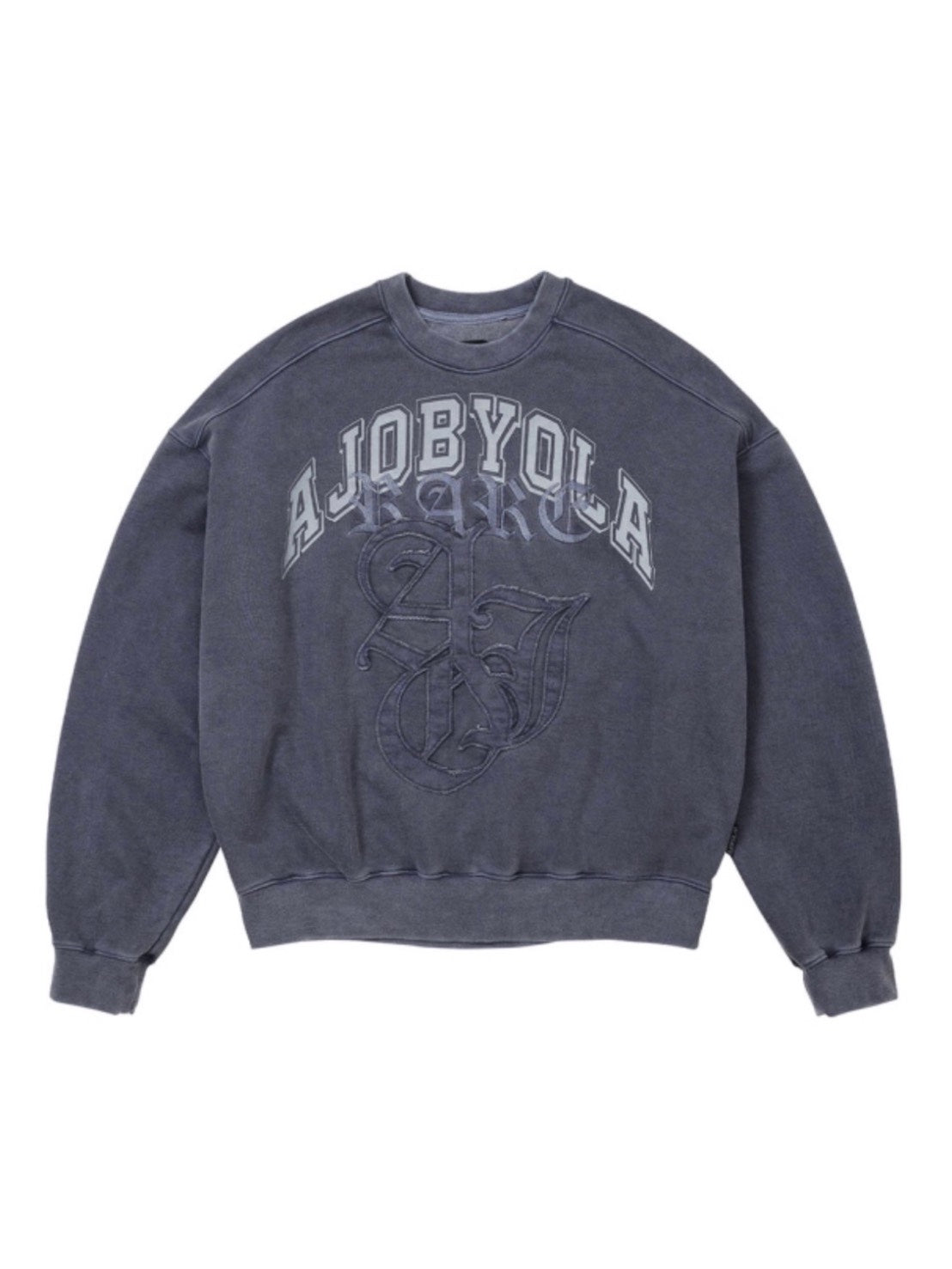 【AJOBYAJO】Rare University Washed Sweatshirt