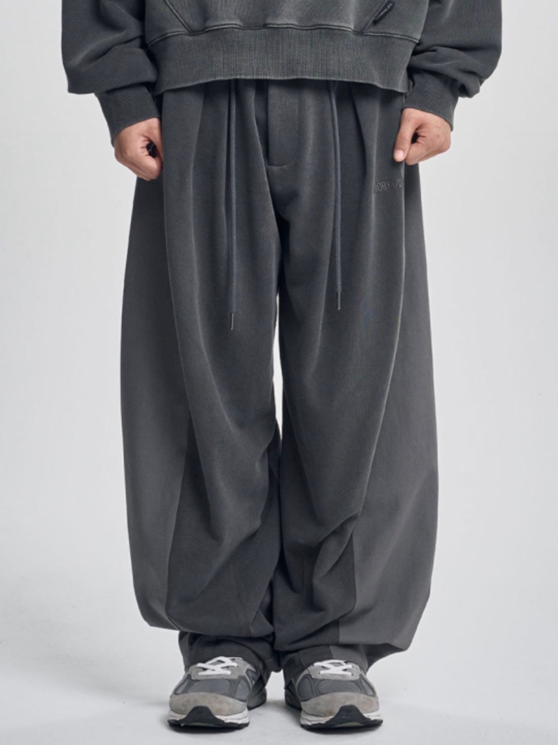 【AJOBYAJO】Dual Fabric Hybrid Pants