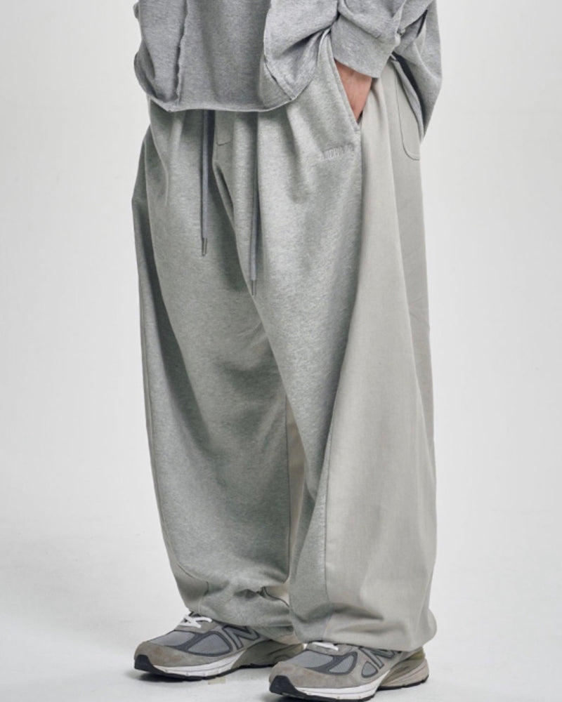 【AJOBYAJO】Dual Fabric Hybrid Pants
