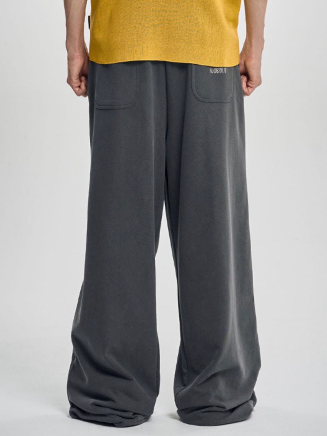 【AJOBYAJO】One Tuck Qulted Jersey Pants
