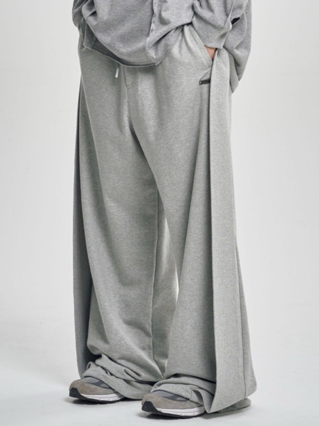 【AJOBYAJO】One Tuck Qulted Jersey Pants