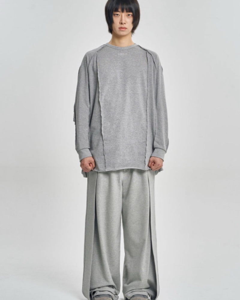 【AJOBYAJO】One Tuck Qulted Jersey Pants