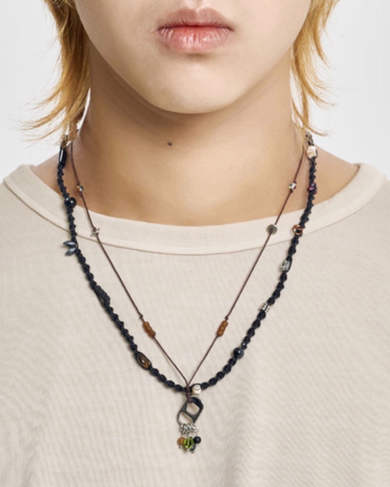 【AJOBYAJO】Wabisabi Knot Layered Necklace