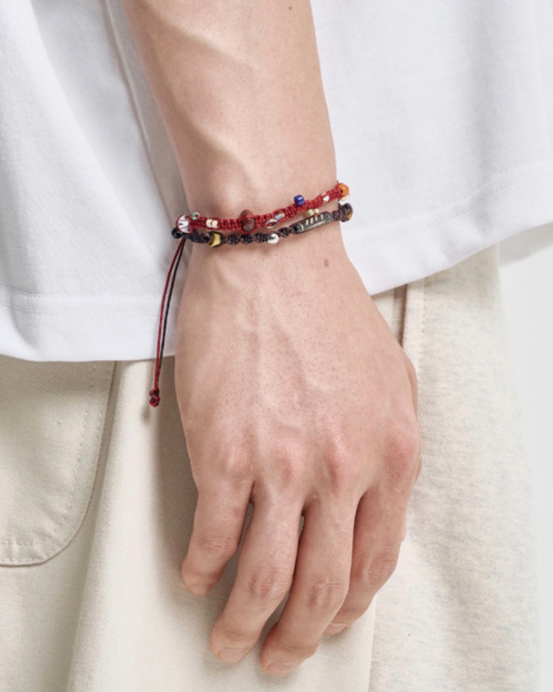 【AJOBYAJO】Wabisabi Knot Layered Bracelet