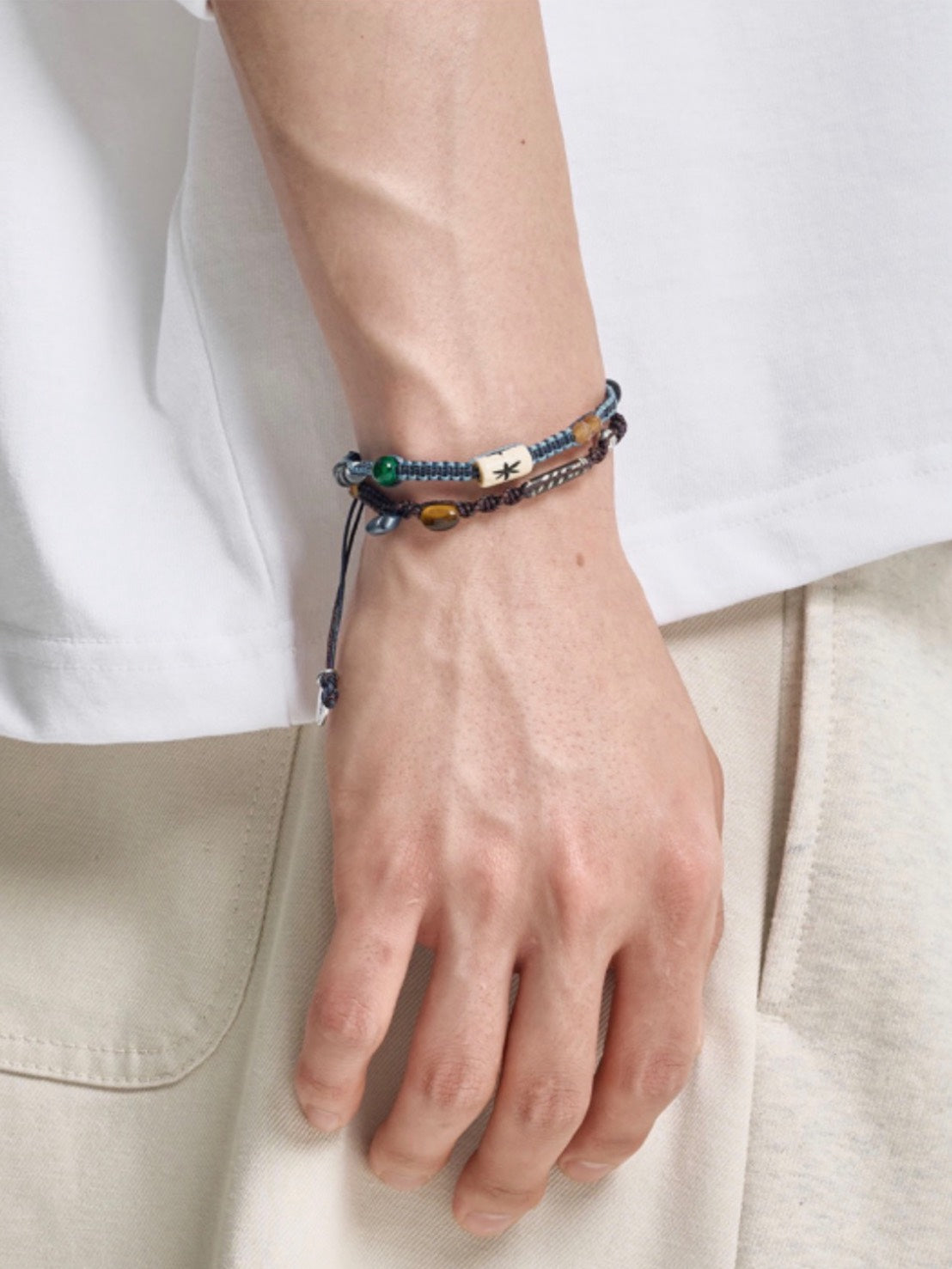 【AJOBYAJO】Wabisabi Knot Layered Bracelet