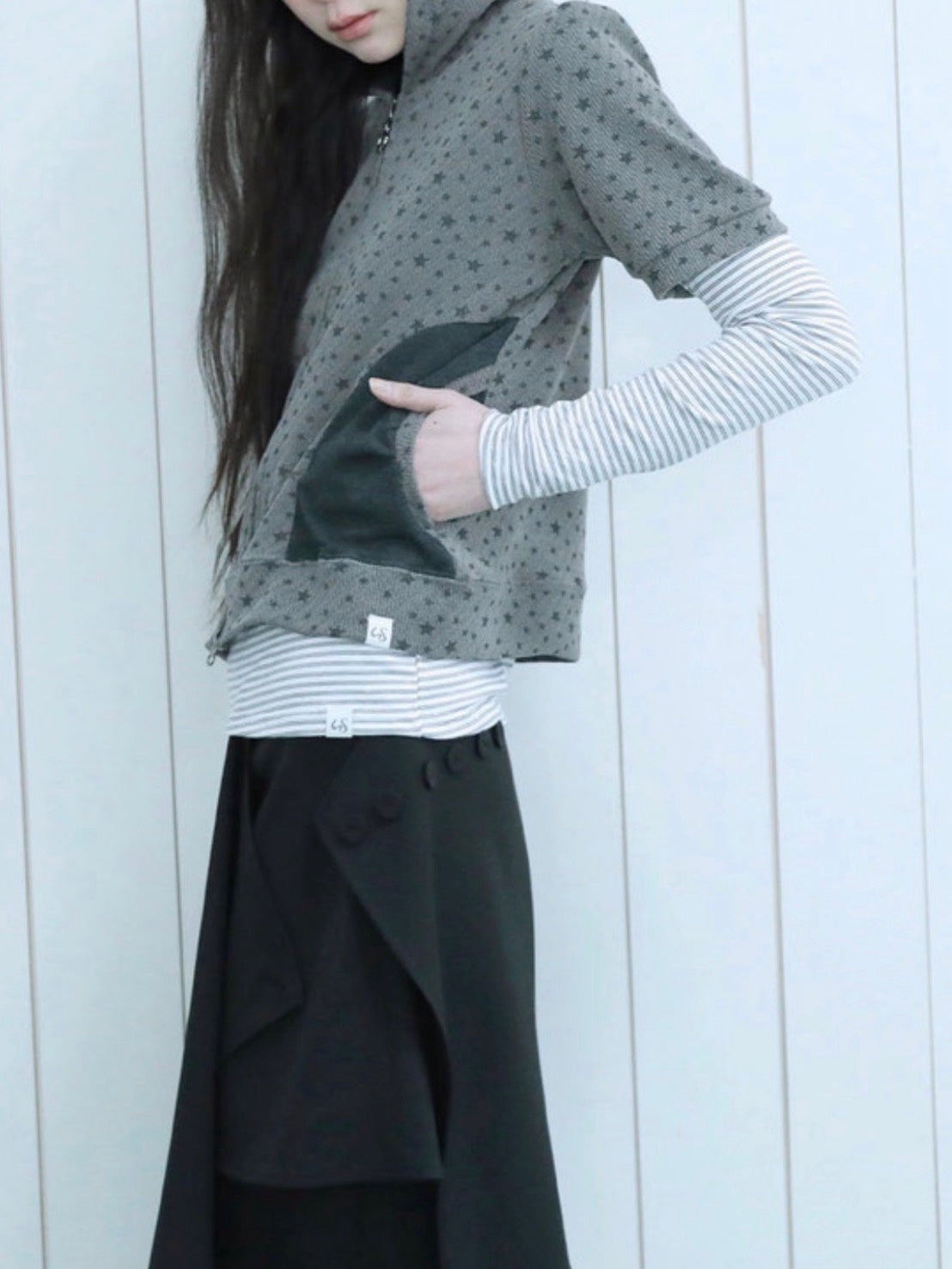 【Uglyshadow】FLARED SKIRT PANTS