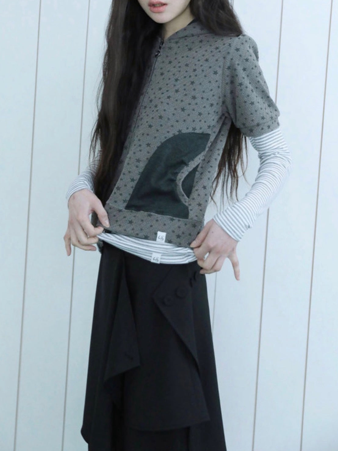 【Uglyshadow】FLARED SKIRT PANTS