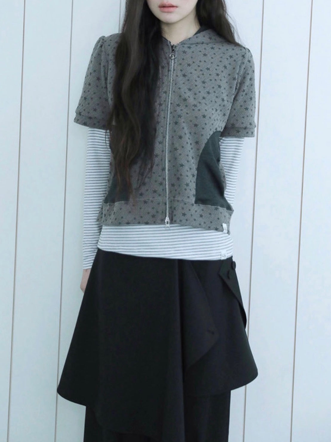 【Uglyshadow】FLARED SKIRT PANTS