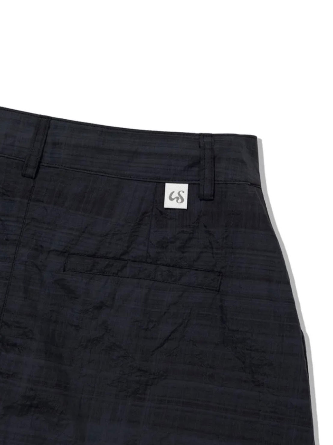 【Uglyshadow】RUFFLE CHECKERED SKIRT CARGO PANTS