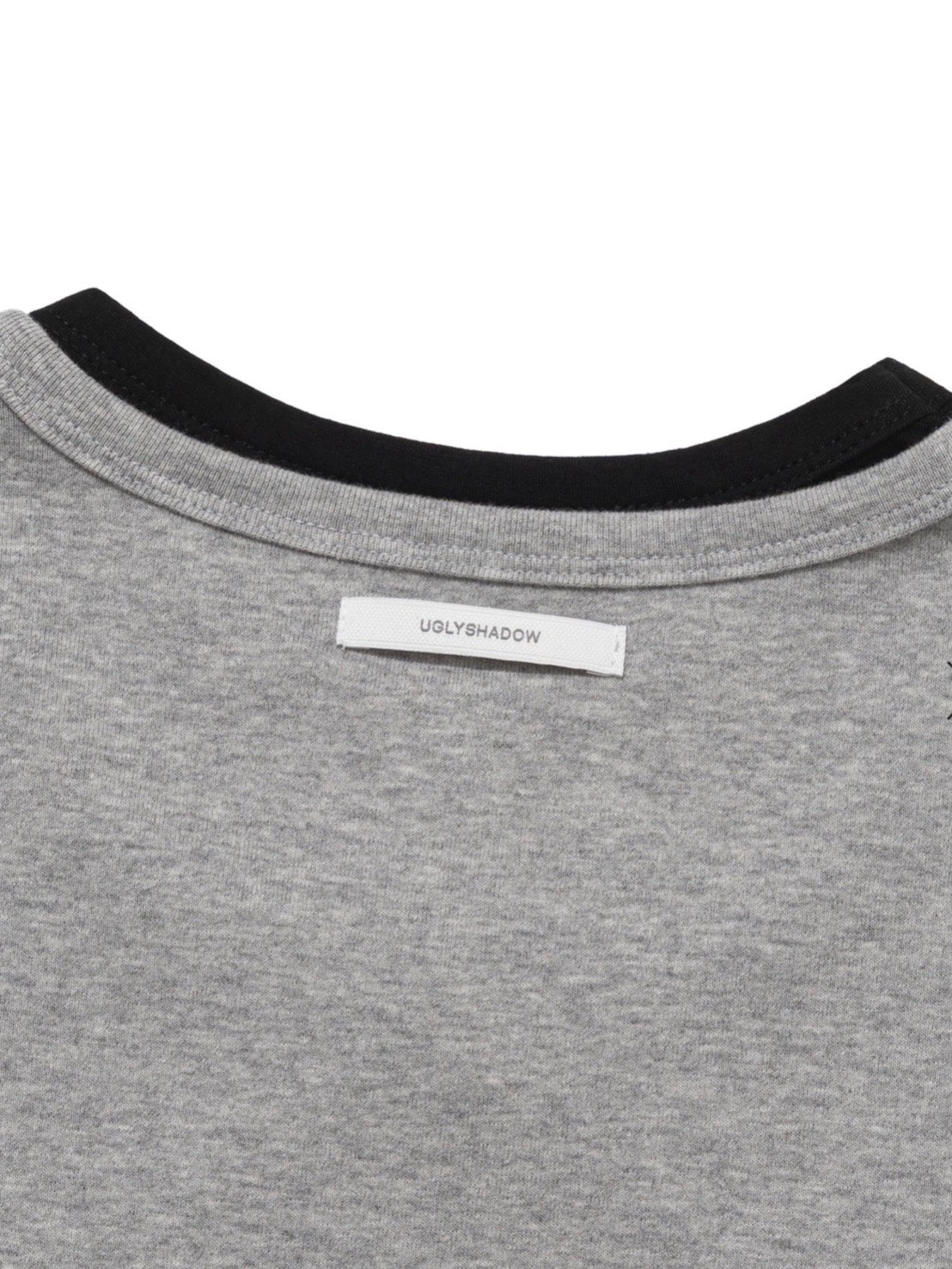 【Uglyshadow】LAYERED FRILL CARDIGAN T-SHIRT