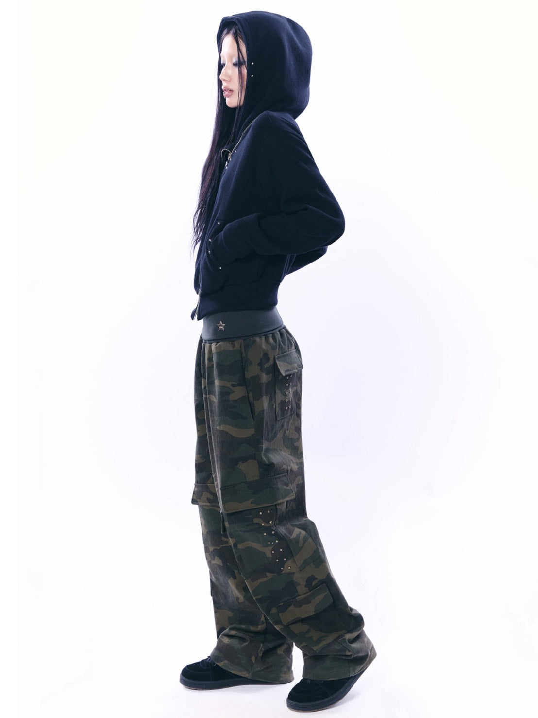 【SETUP‐EXE】CURVE HOOD ZIP-UP