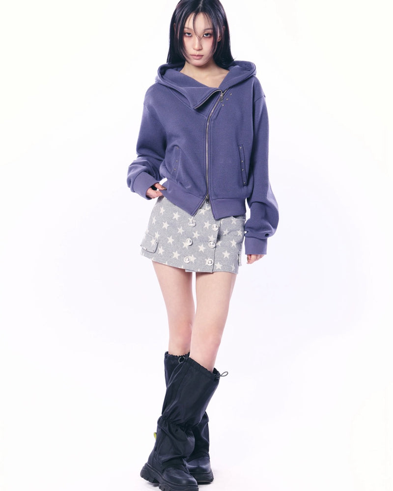 【SETUP‐EXE】CURVE HOOD ZIP-UP