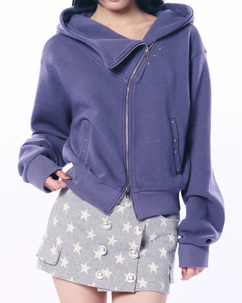 【SETUP‐EXE】CURVE HOOD ZIP-UP
