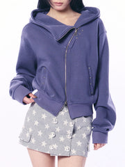 【SETUP‐EXE】CURVE HOOD ZIP-UP