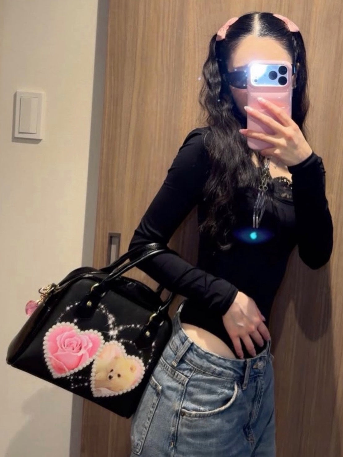 【HURJABOYACC】PET LEATHER BAG S4 PUPPY