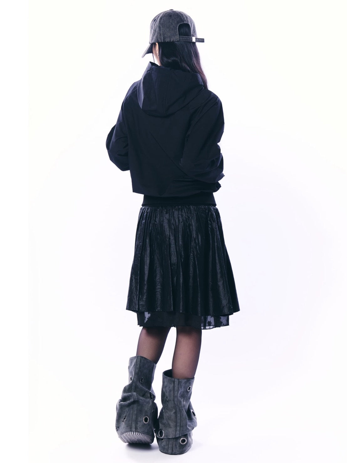 【SETUP‐EXE】STUDDED HOOD ZIP-UP