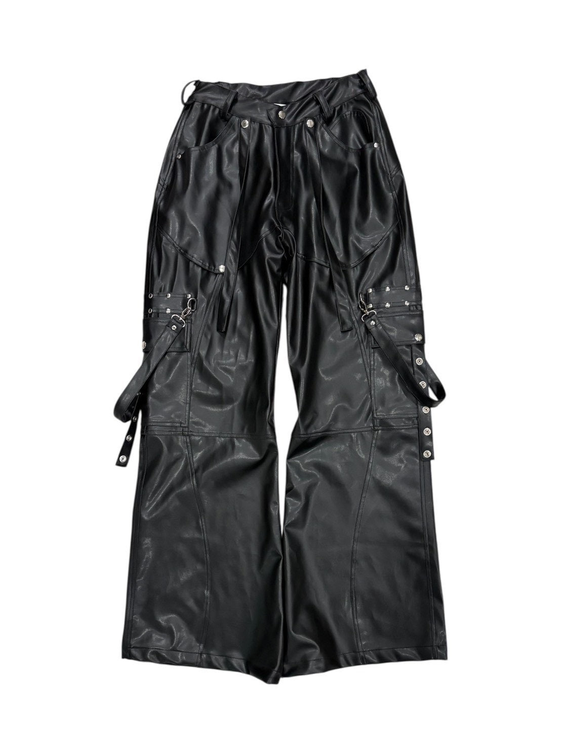 パンツ archive NICOLE bondage flare cargo pants haveyoudiedbefore?】Bondage, Leather Flare Pants – PRESSING WEB SHOP