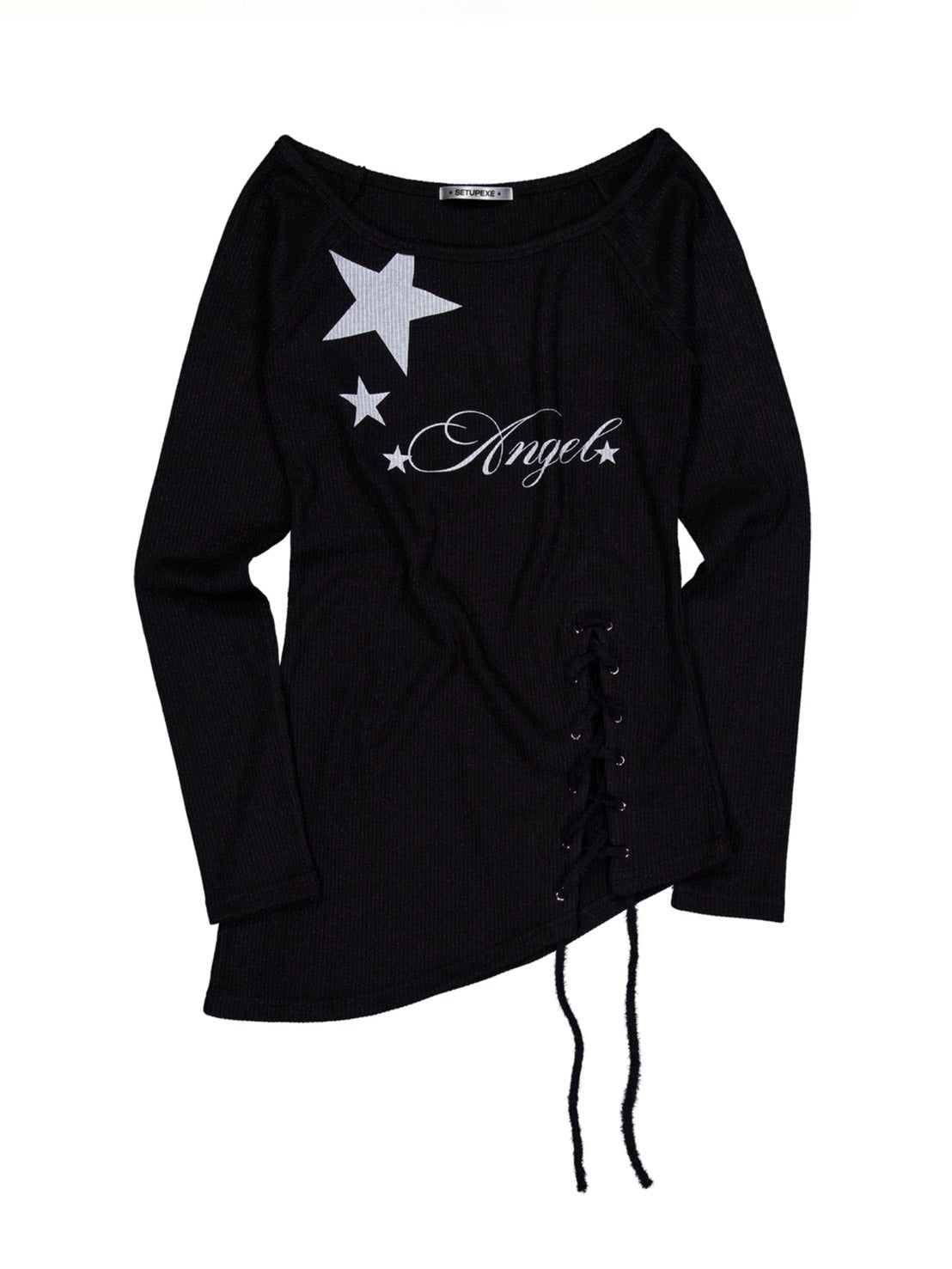 【SETUP‐EXE】ANGEL LONG KNIT TOP