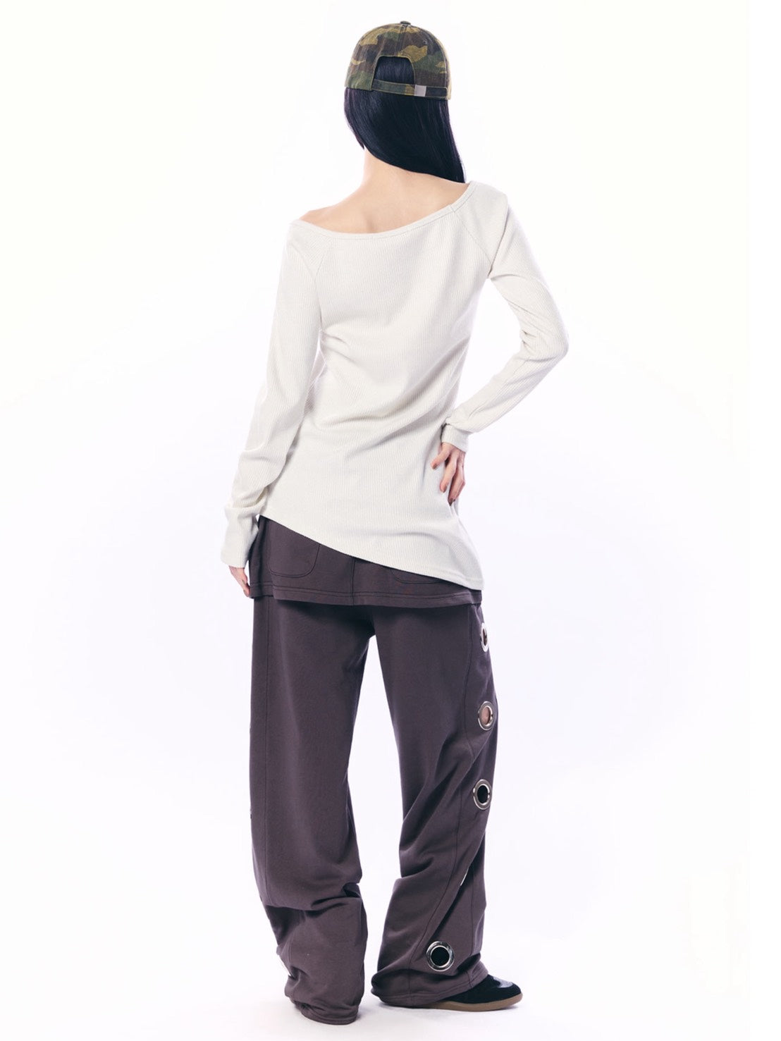 【SETUP‐EXE】ANGEL LONG KNIT TOP