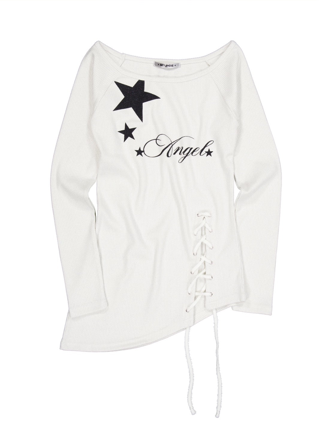 【SETUP‐EXE】ANGEL LONG KNIT TOP