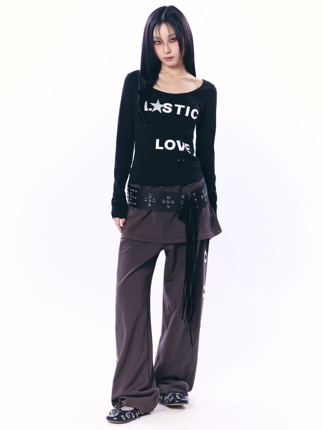 【SETUP‐EXE】LOVE U-NECK TOP