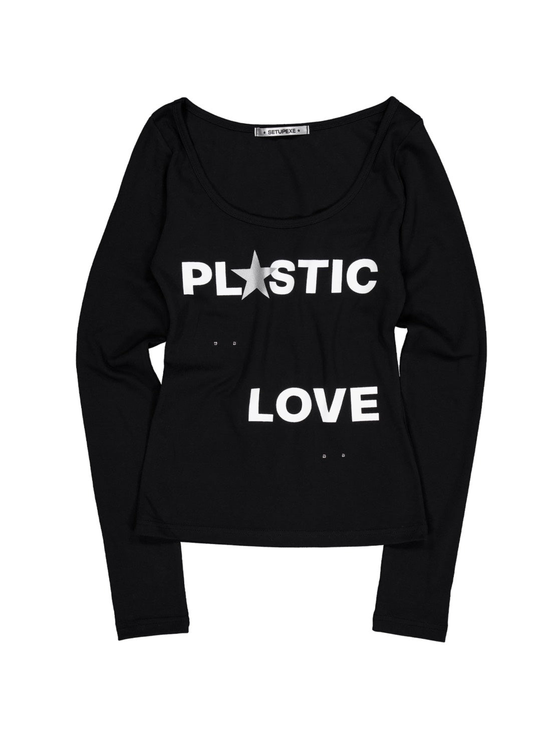 【SETUP‐EXE】LOVE U-NECK TOP