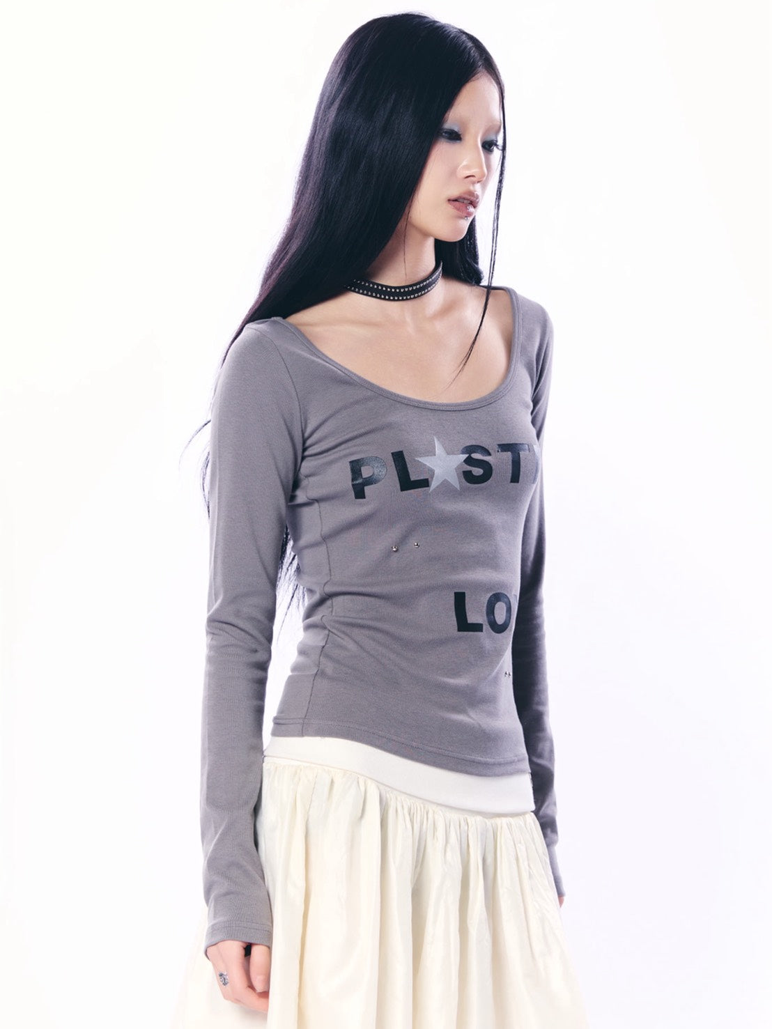 【SETUP‐EXE】LOVE U-NECK TOP