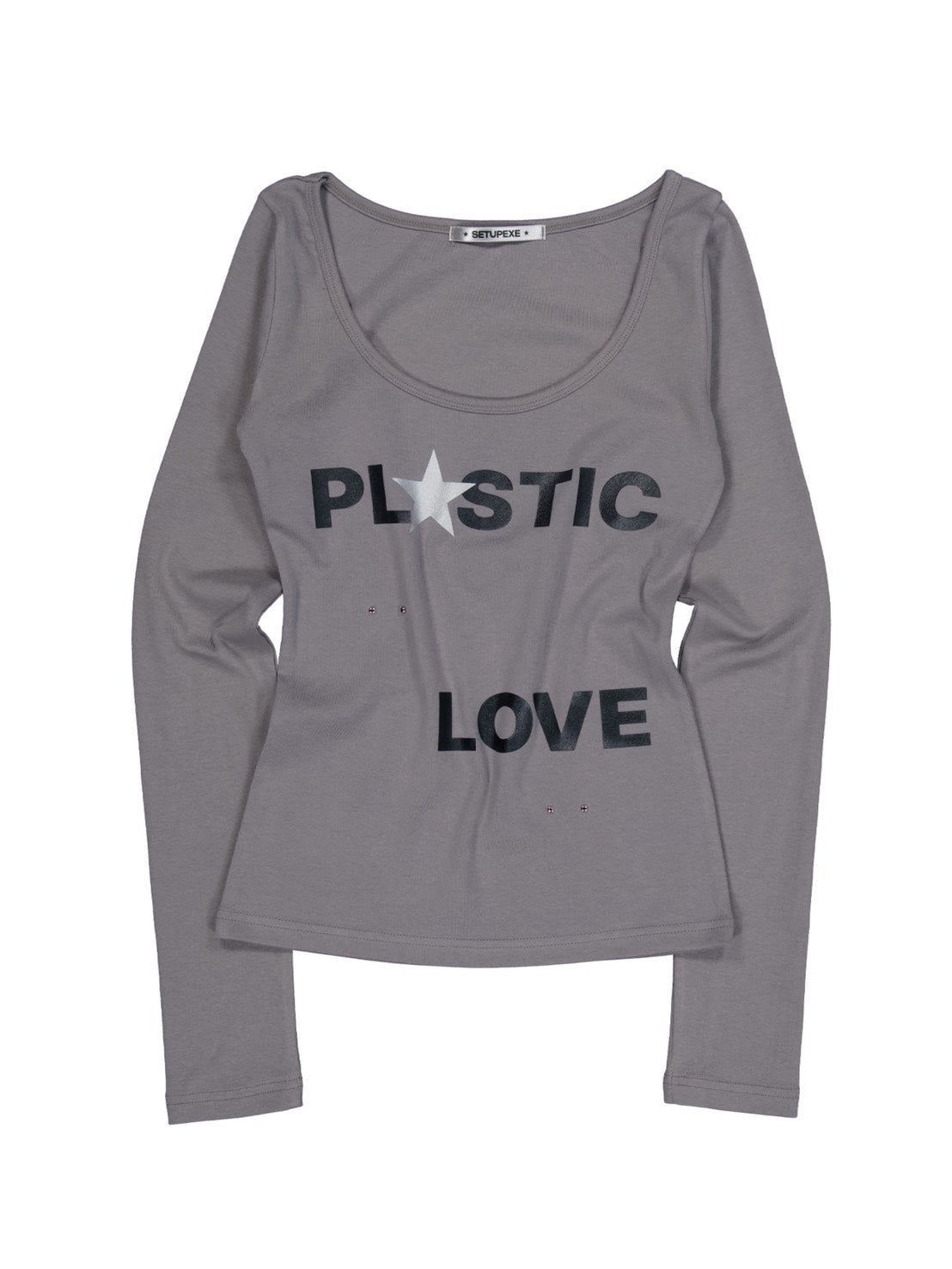 【SETUP‐EXE】LOVE U-NECK TOP