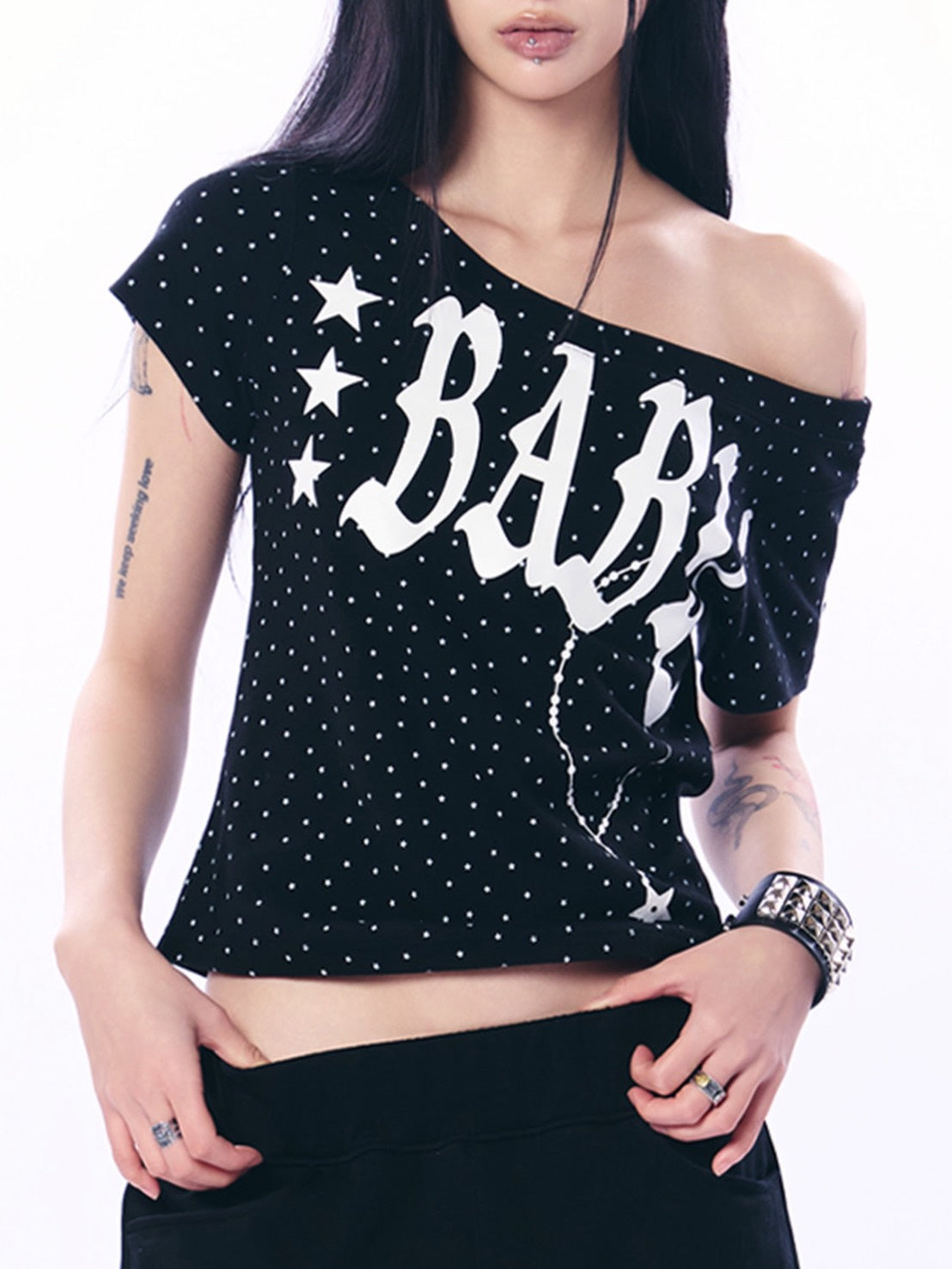 【SETUP‐EXE】BABY WIDE NECK TOP