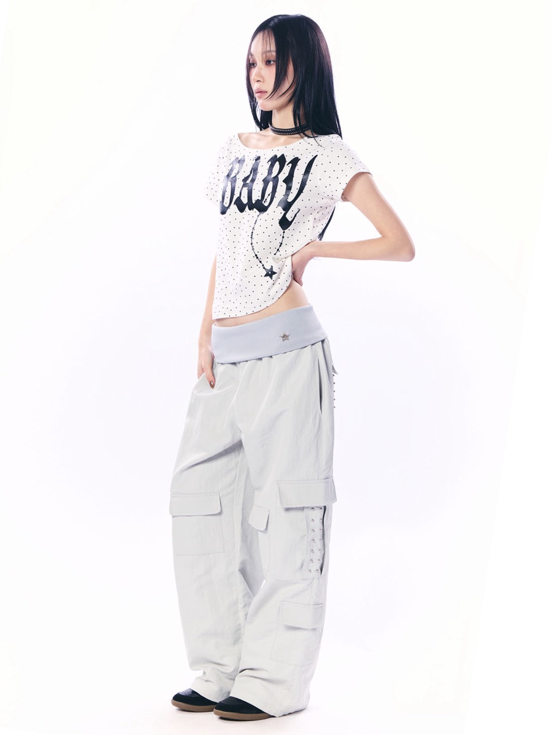 【SETUP‐EXE】BABY WIDE NECK TOP