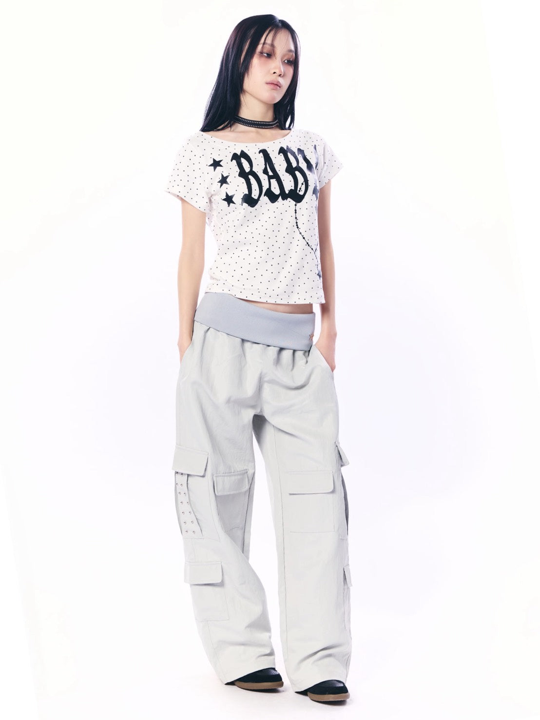 【SETUP‐EXE】BABY WIDE NECK TOP