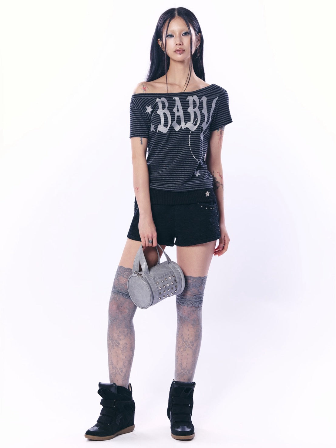 【SETUP‐EXE】BABY WIDE NECK TOP